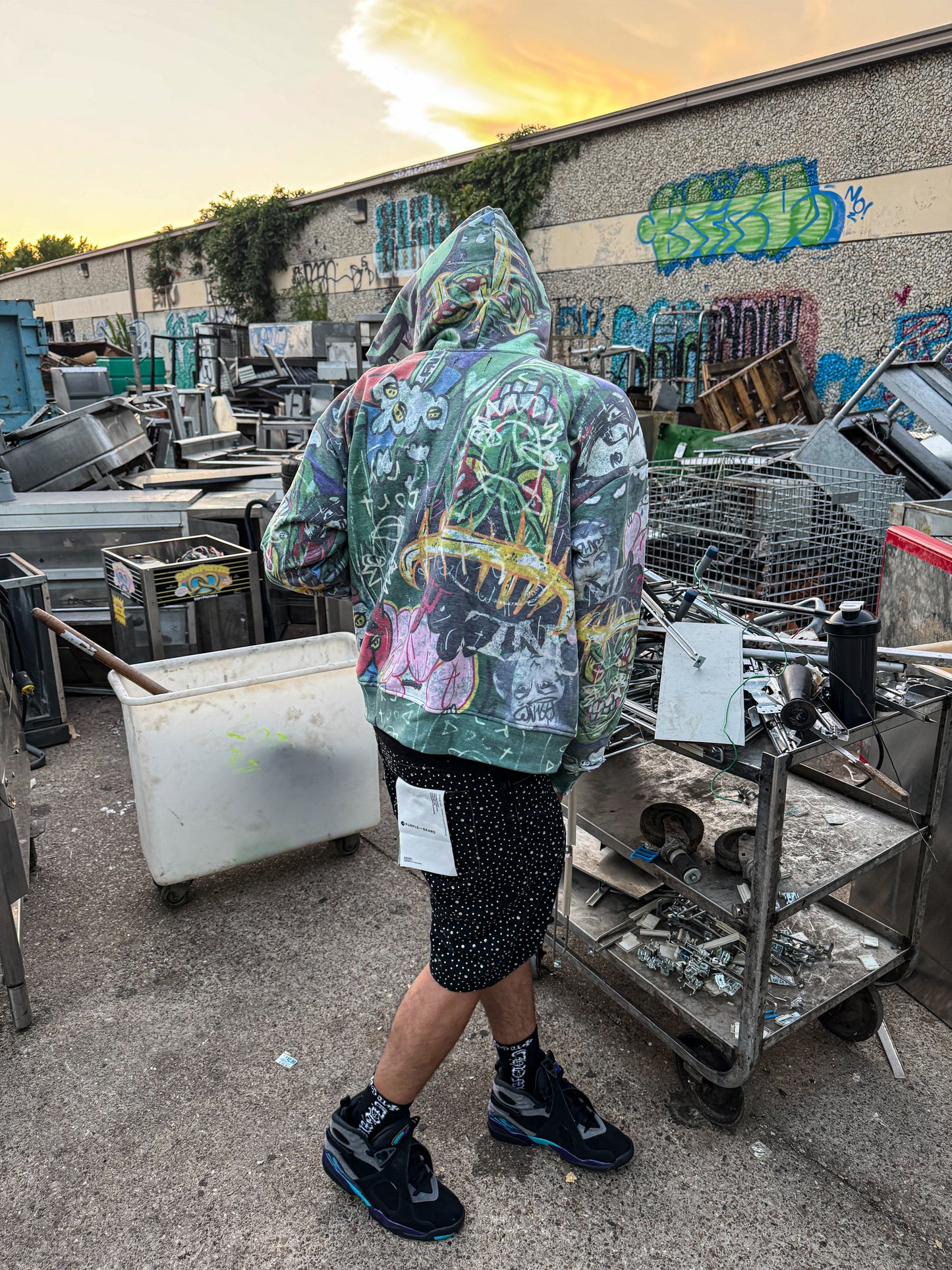 Gangermatic Zip Up Sky Pine Green