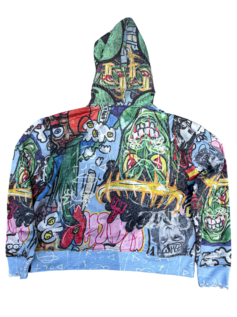 Gangermatic Zip Up Sky Blue