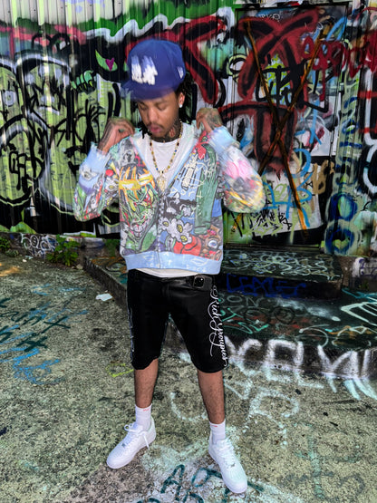 Gangermatic Zip Up Sky Blue