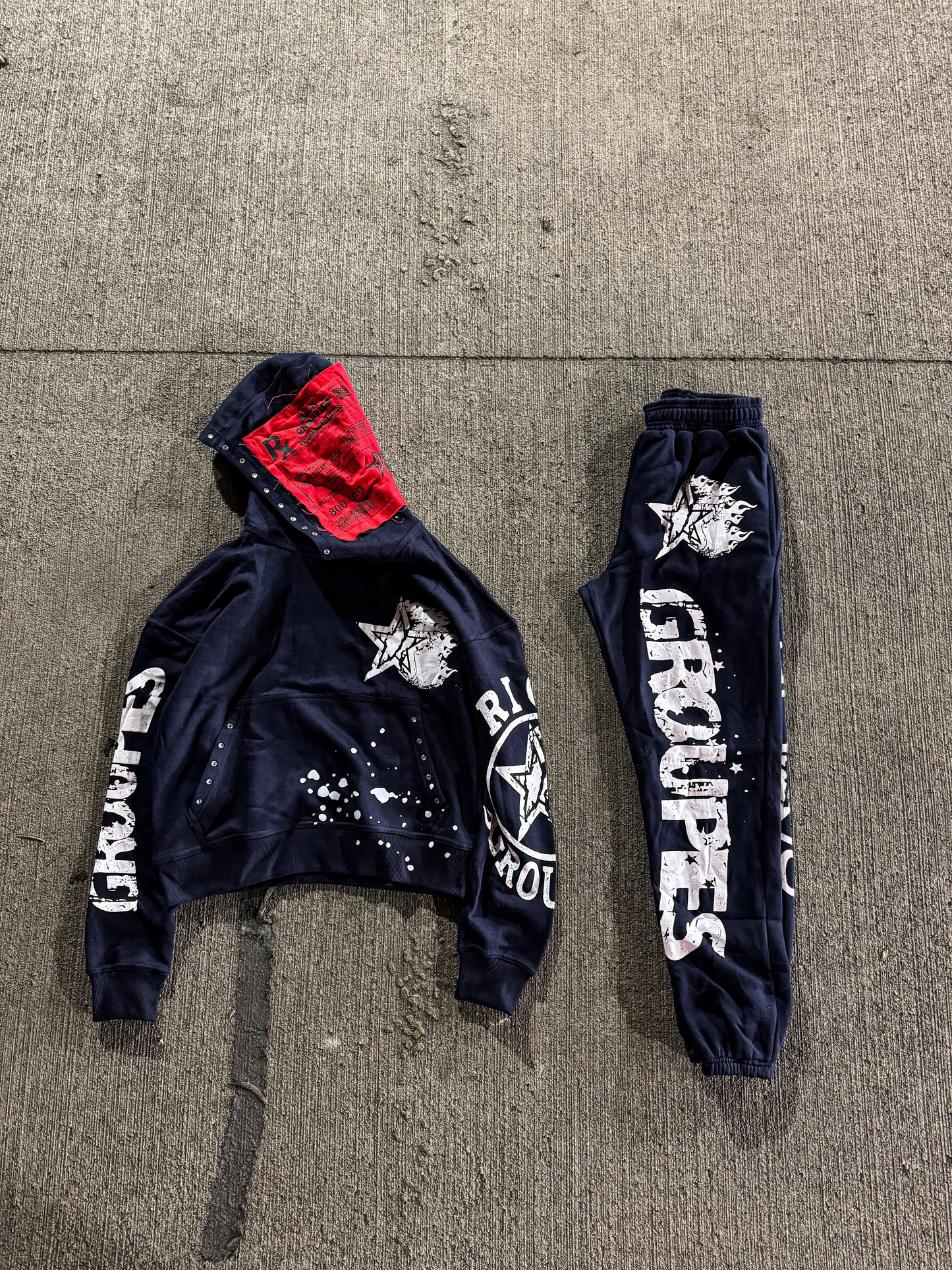 PRESCRIPTION JOGGING SUIT NAVY