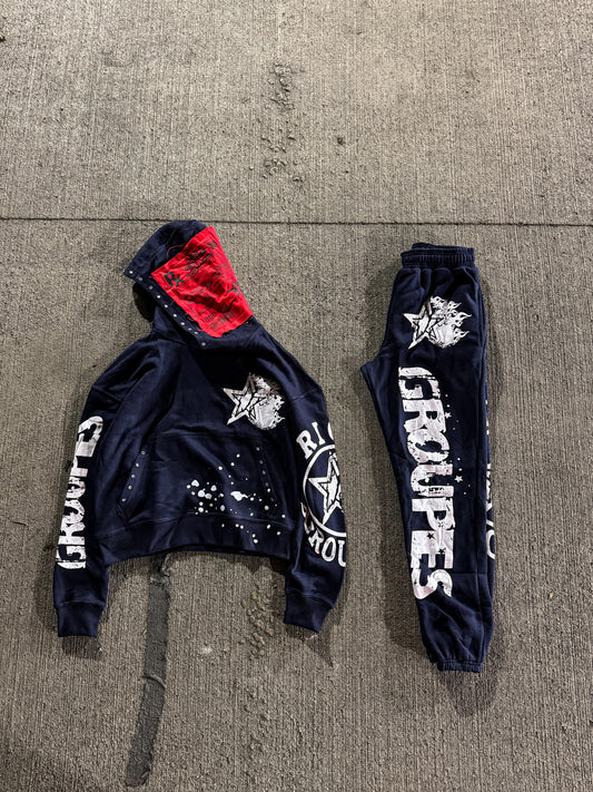 PRESCRIPTION JOGGING SUIT NAVY