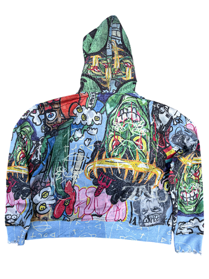 Gangermatic Zip Up Sky Blue
